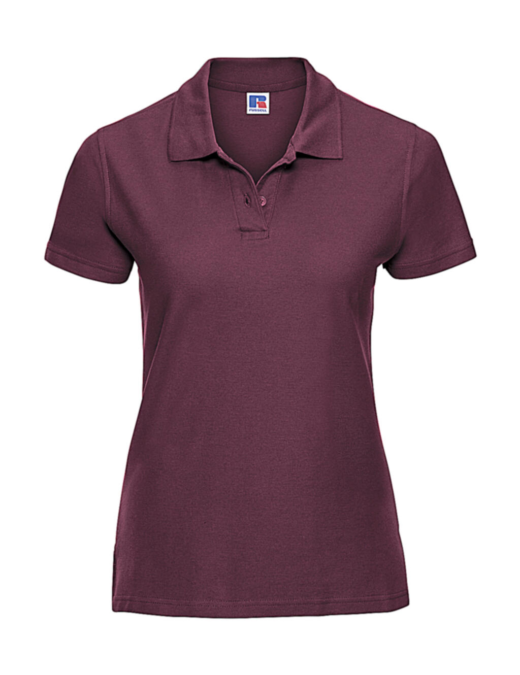 Polo Ultimate de algodón mujer Burgundy