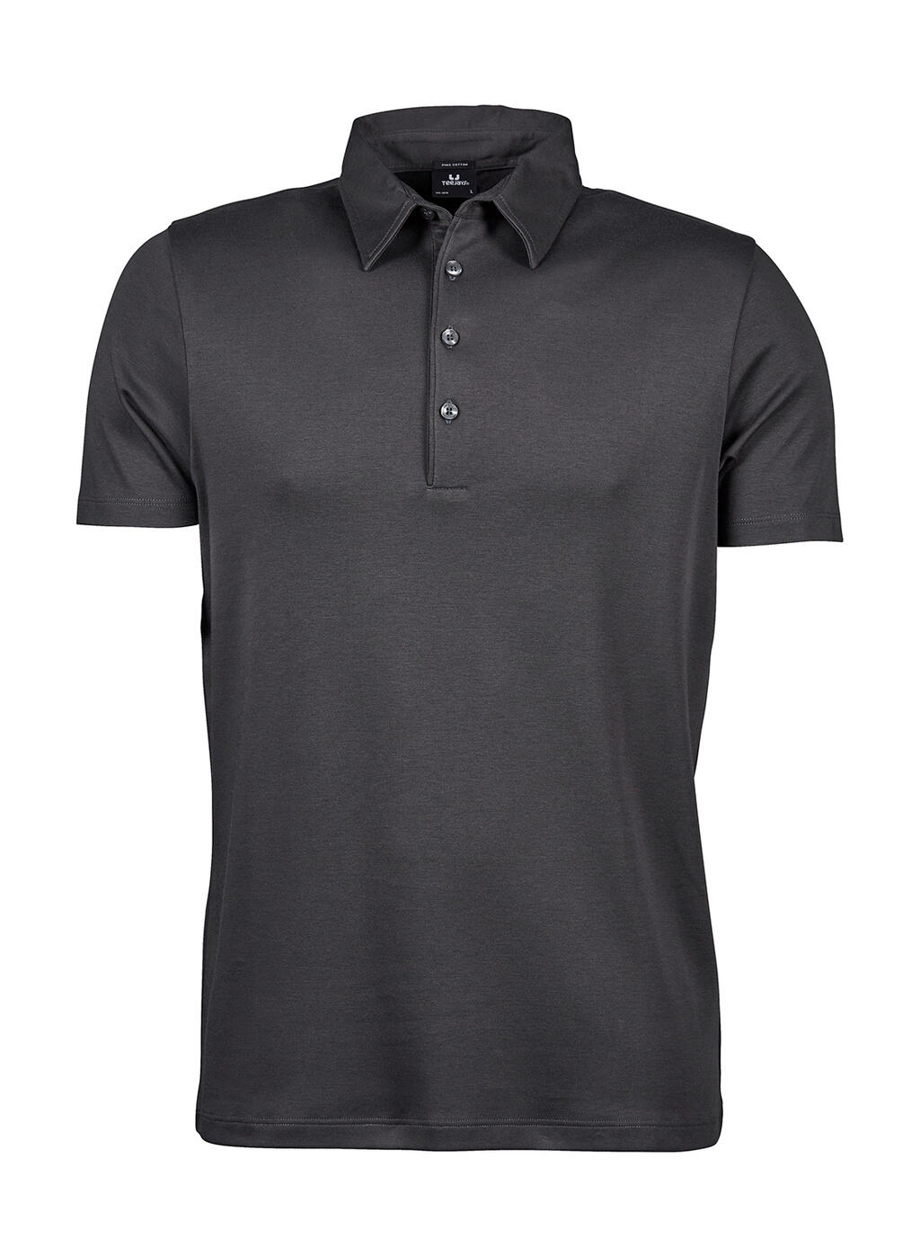 Polo Pima hombre Dark Grey