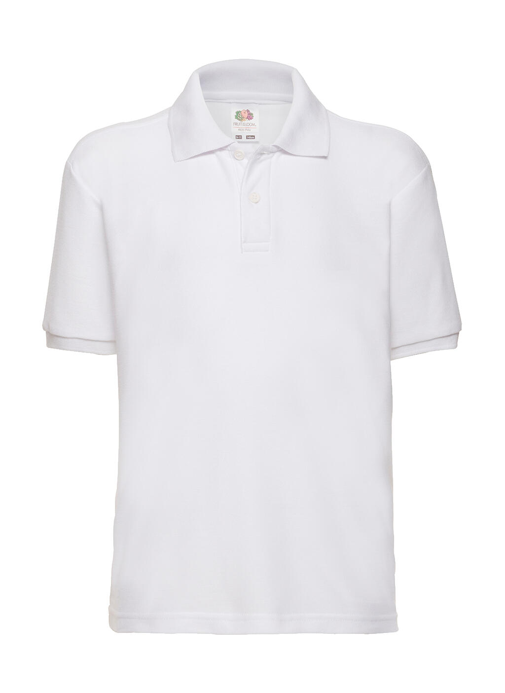 Polo niño 65/35 White