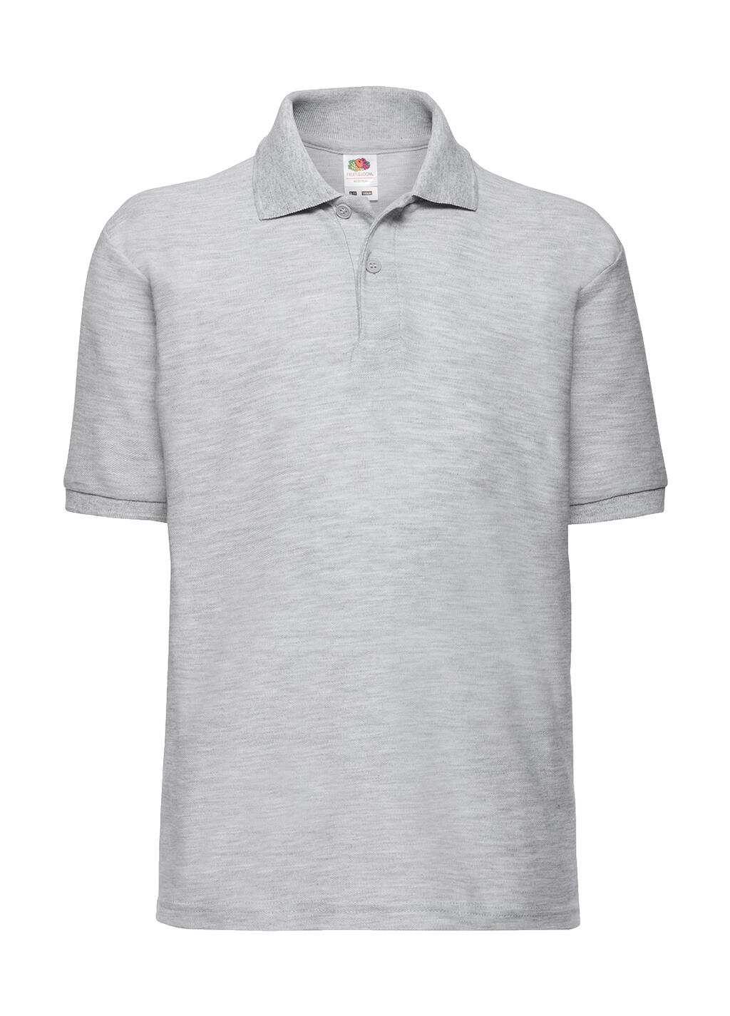 Polo niño 65/35 Heather Grey