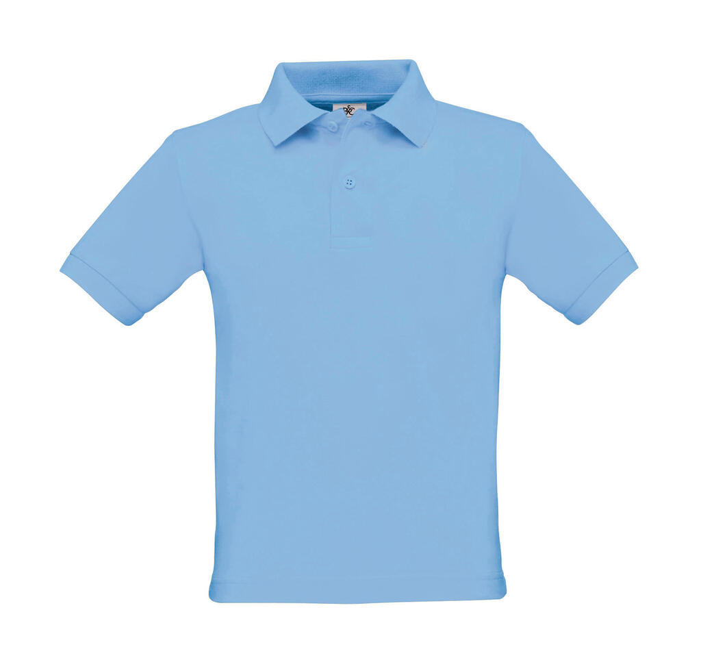 Polo niño Safran/kids Sky Blue