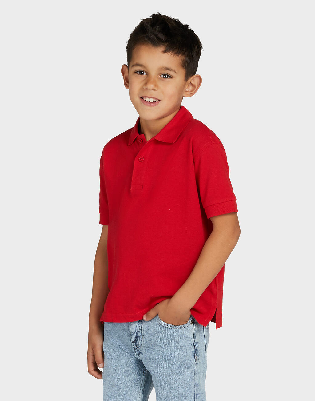 Polo algodón piqué niño