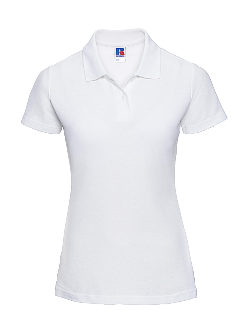Polo piqué 65/35 mujer White