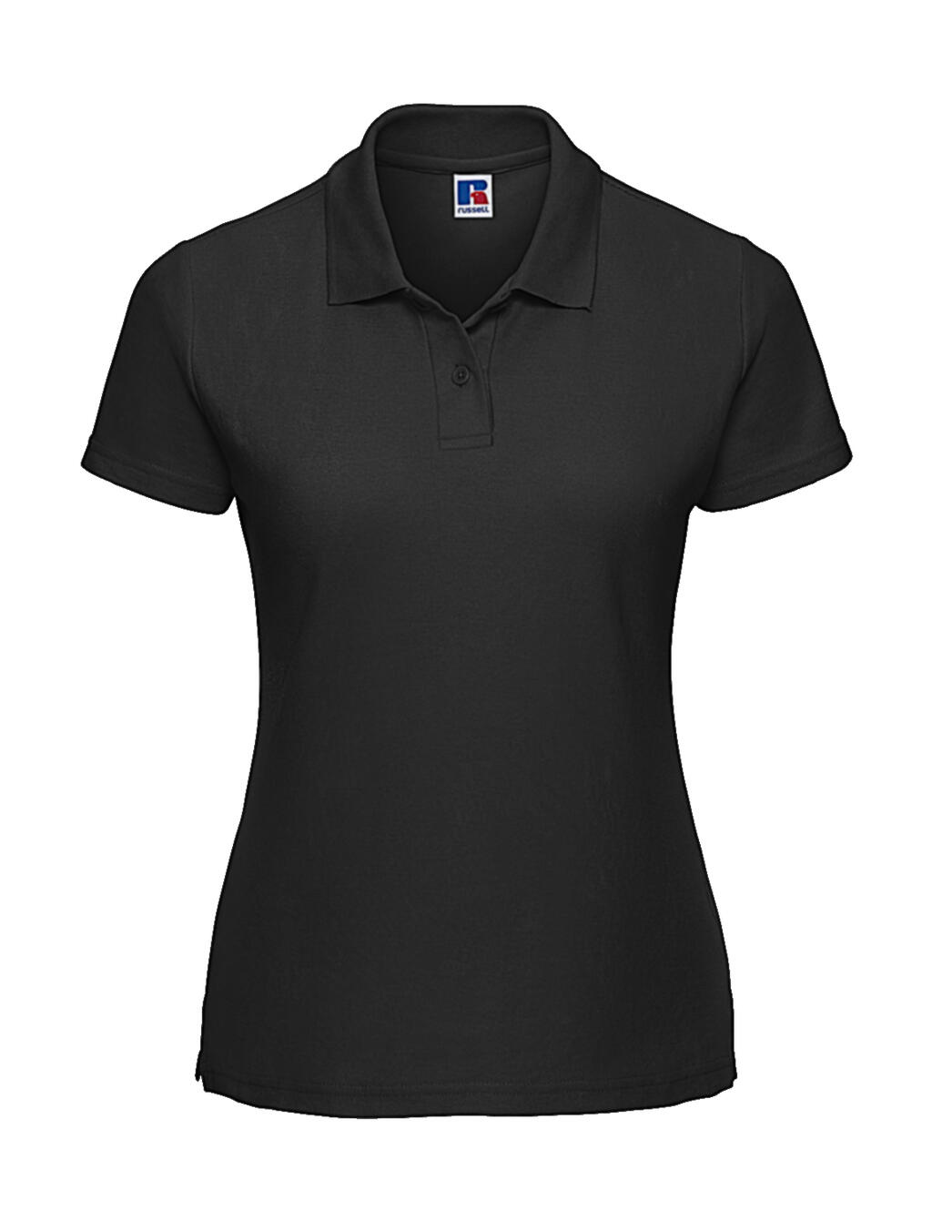 Polo piqué 65/35 mujer Black