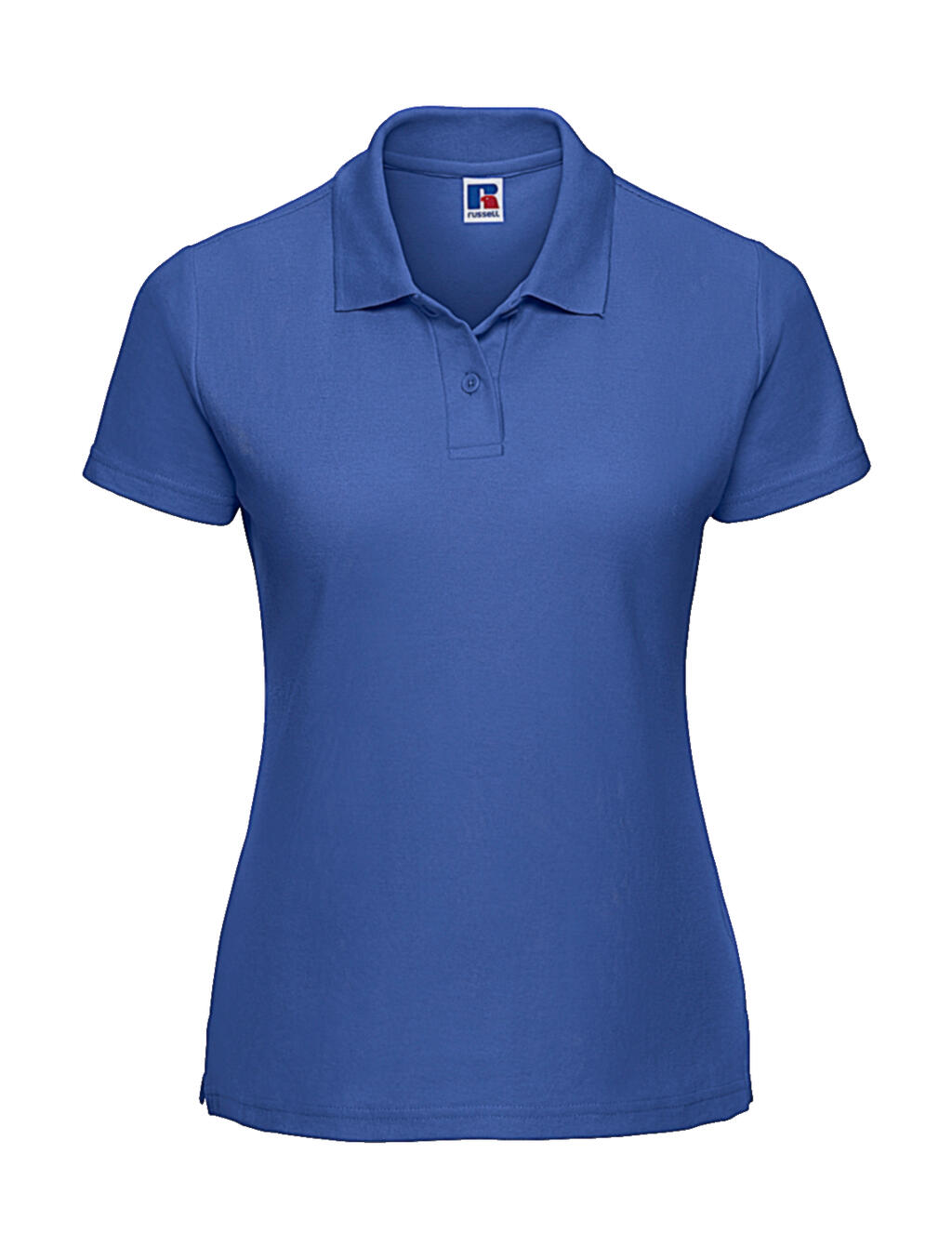Polo piqué 65/35 mujer Bright Royal
