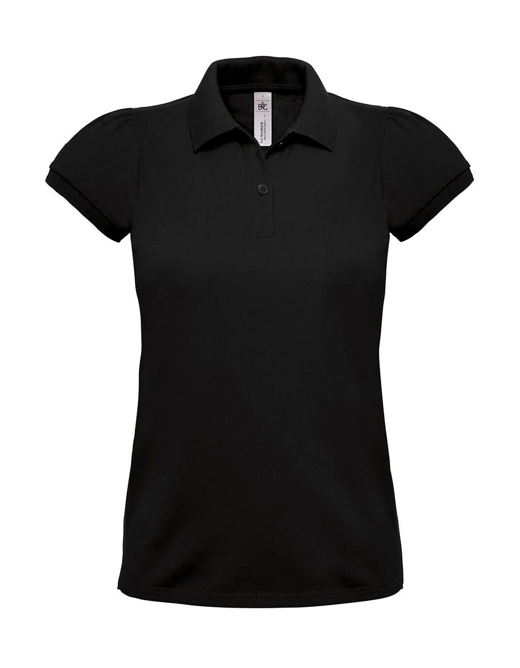 Polo piqué mujer Heavymill/women Black