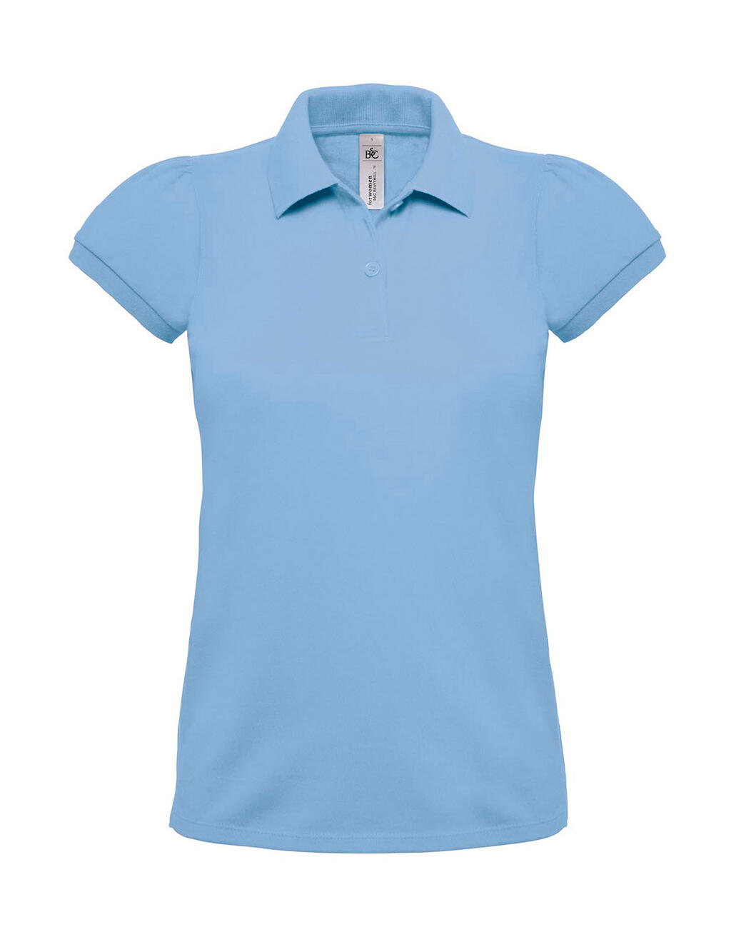 Polo piqué mujer Heavymill/women Sky Blue