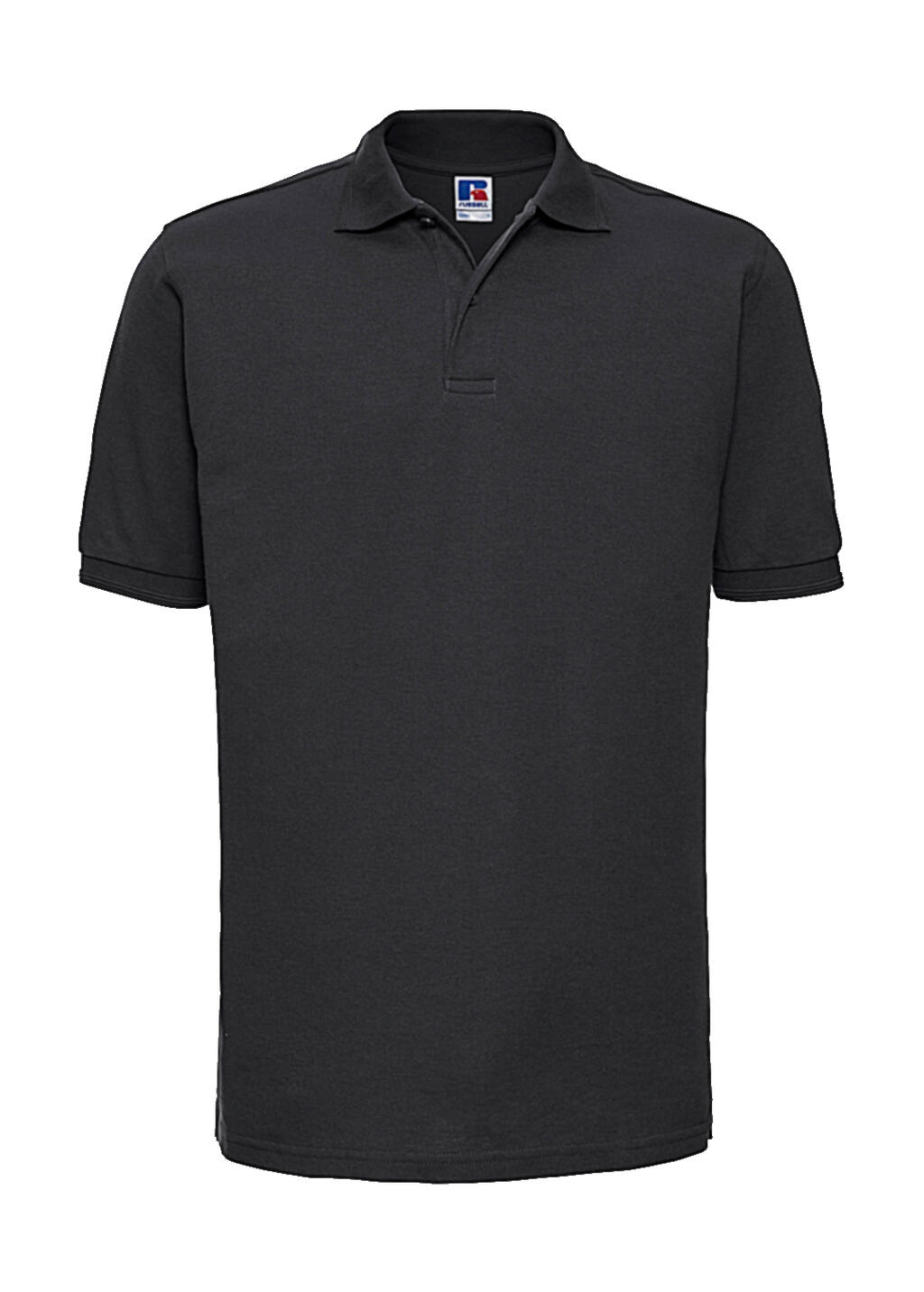 Polo piqué Hardwearing a 4XL Black