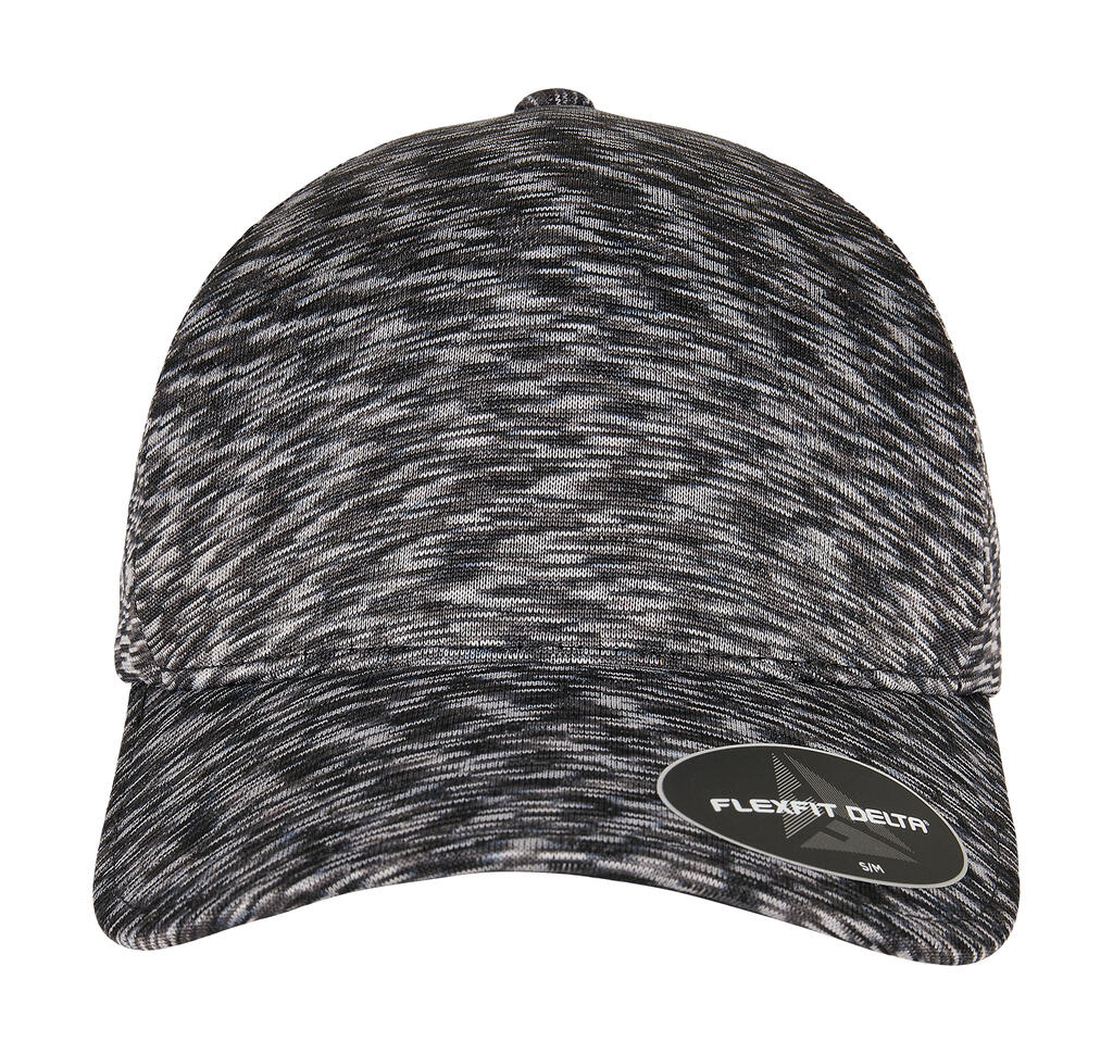 Gorra Flexfit Delta Unipanel Melange Black