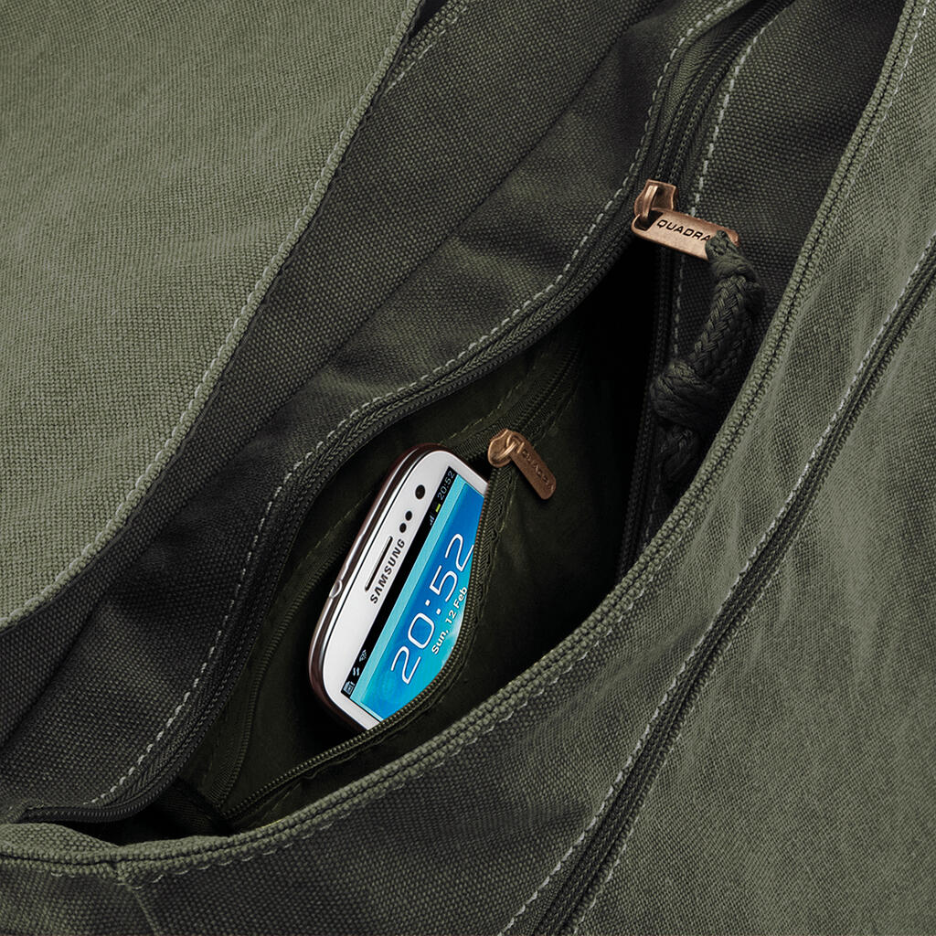  Quadra Bolsa portafolios lona Vintage otro