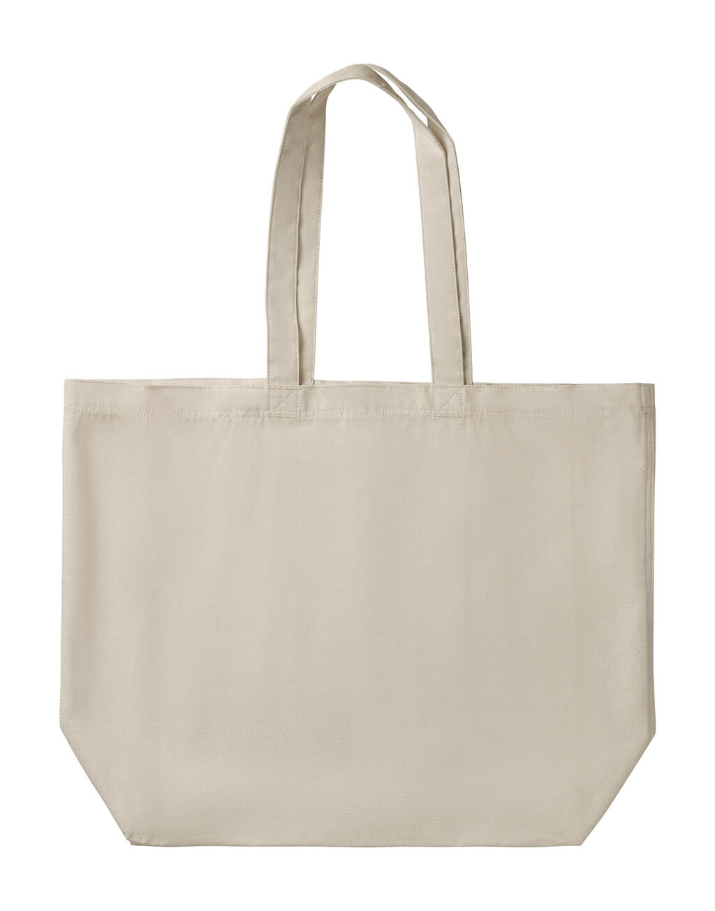 Cotton Canvas Large Tote Natural White 