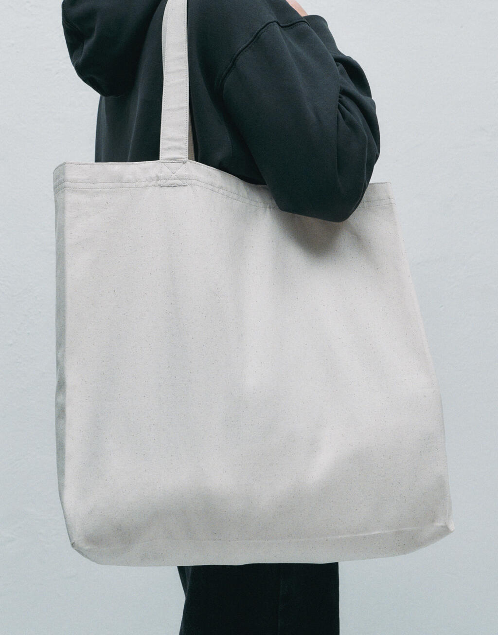  True Blanks Cotton Canvas Large Toteotro