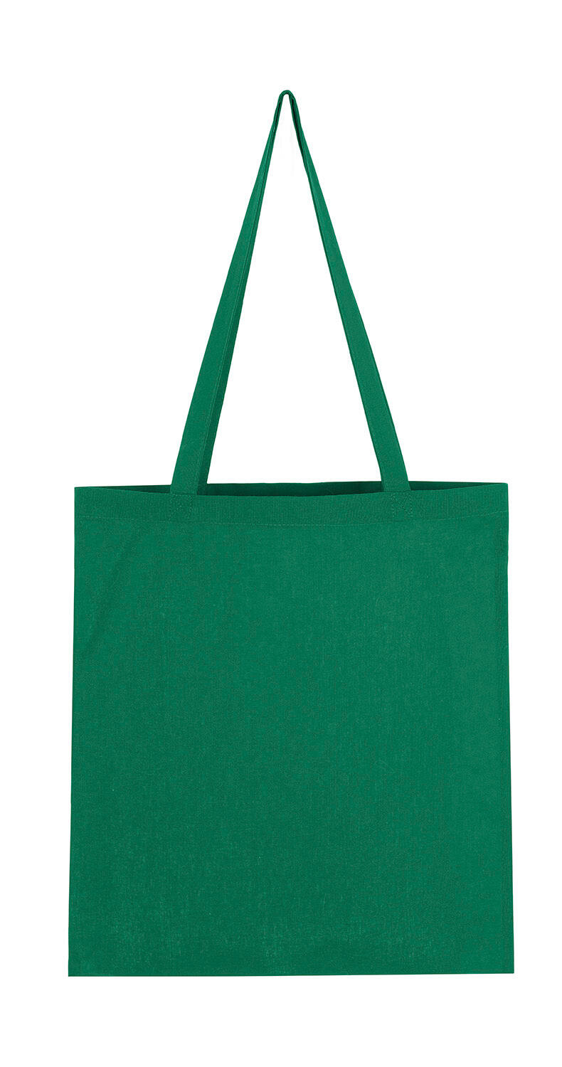 Bolsa de algodón asa larga Dark Green
