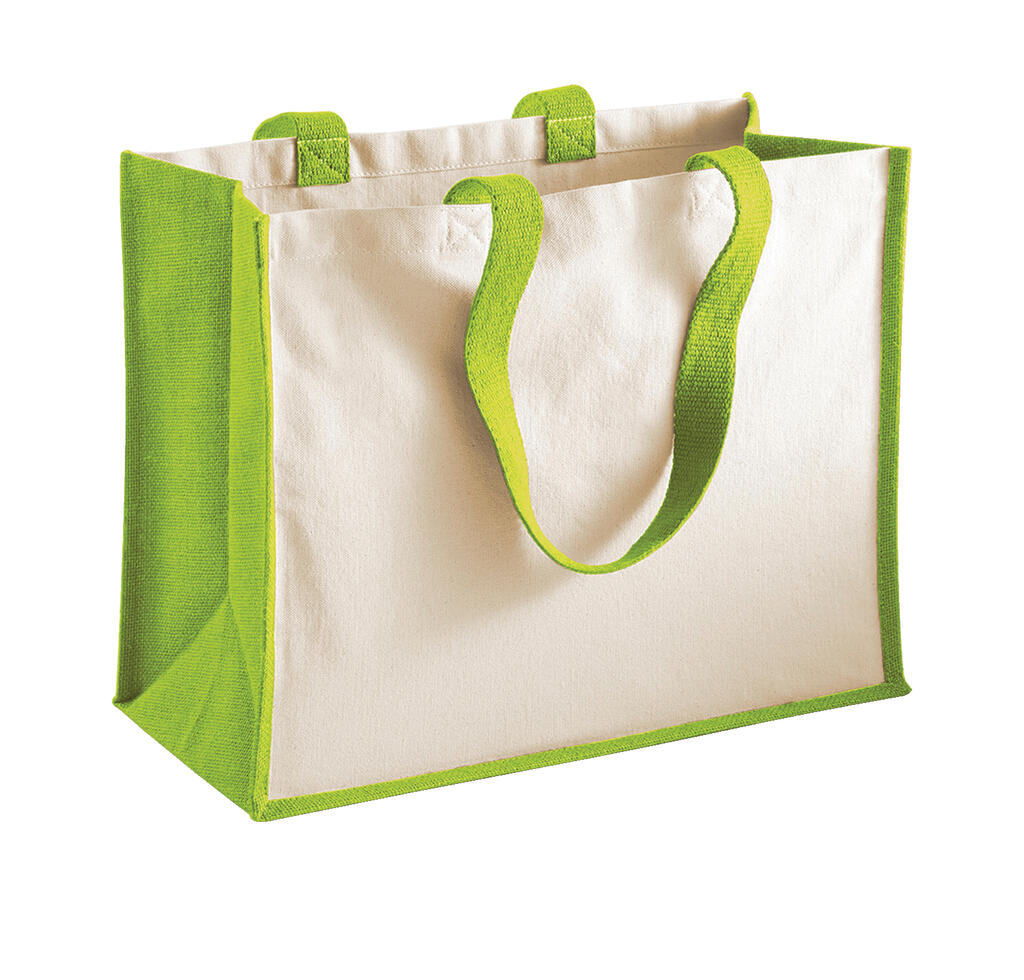 Bolsa yute Printers  Apple Green