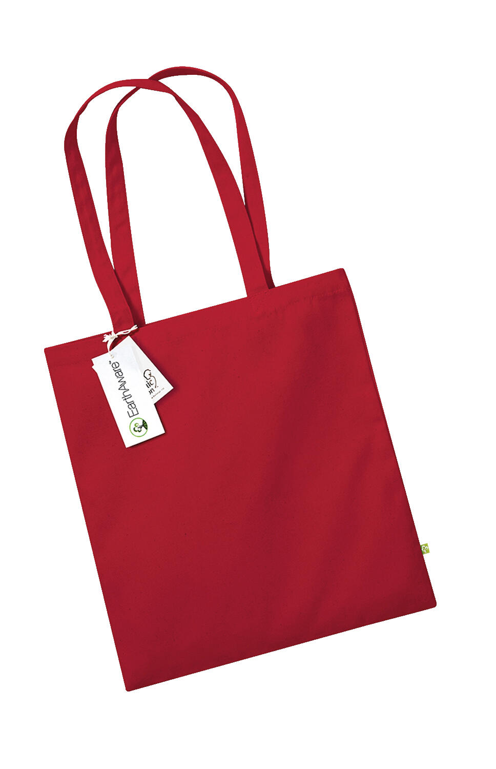 Bolsa orgánica EarthAware™ asa larga Classic Red