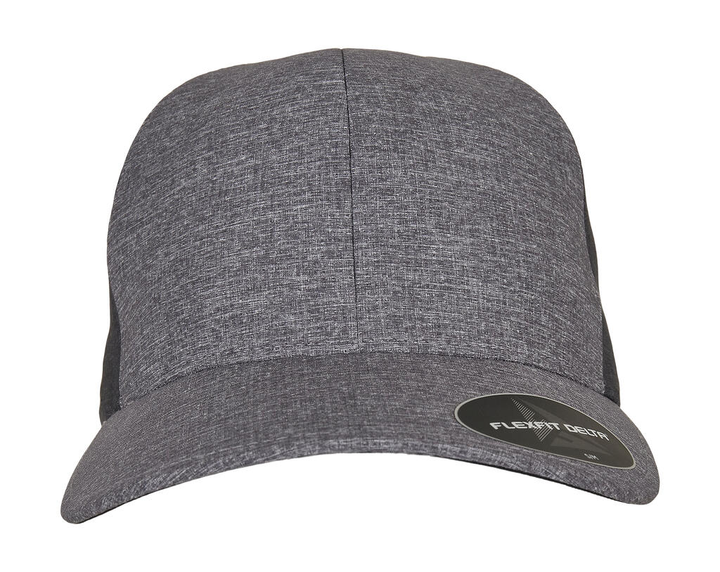 Gorra Flexfit Delta® Carbón – 2 Tonos Melange Blue/Melange Charcoal