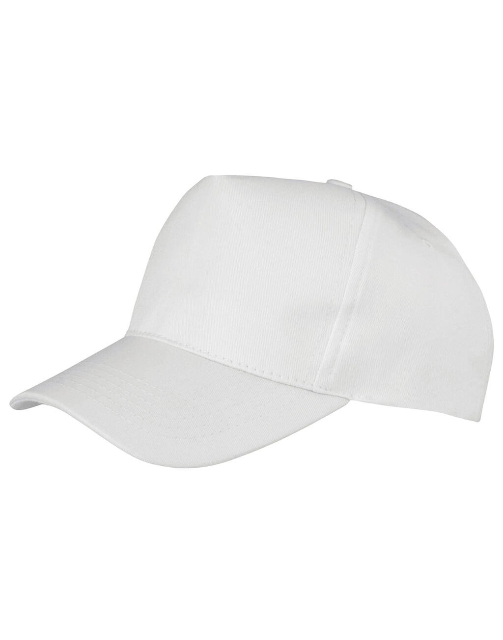 Gorra reciclada junior Core para impresión White