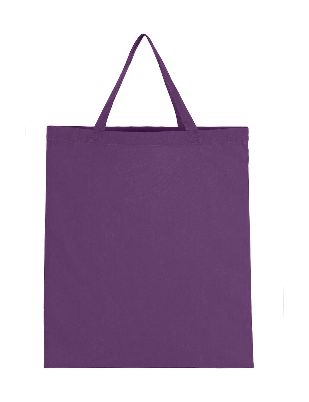 Bolsa de algodón asa corta Lilac