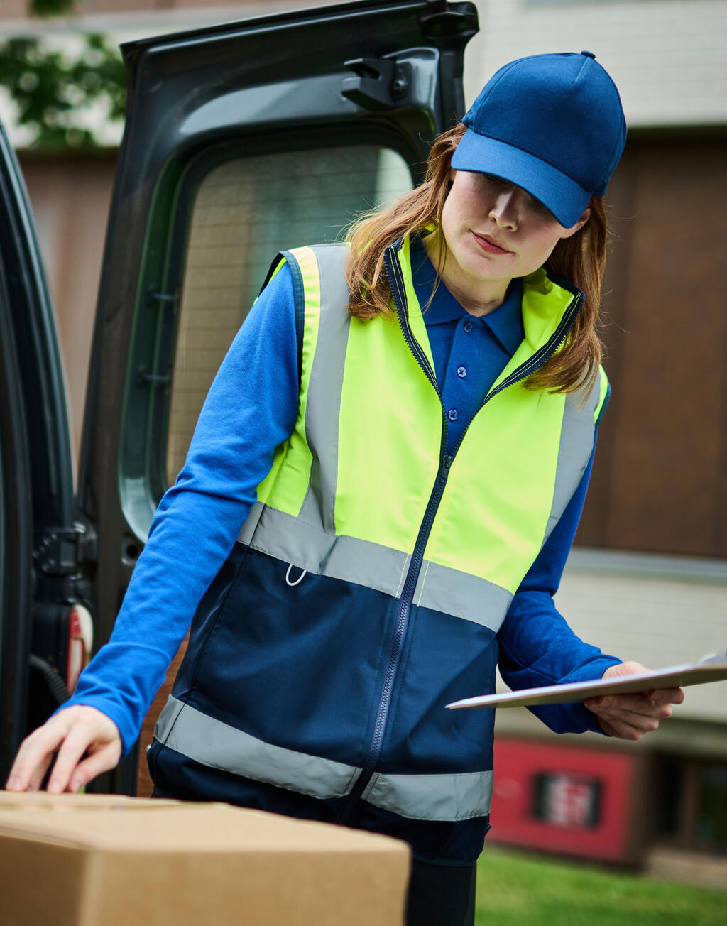  Regatta Chaleco con cremallera Hi-Vis Prootro