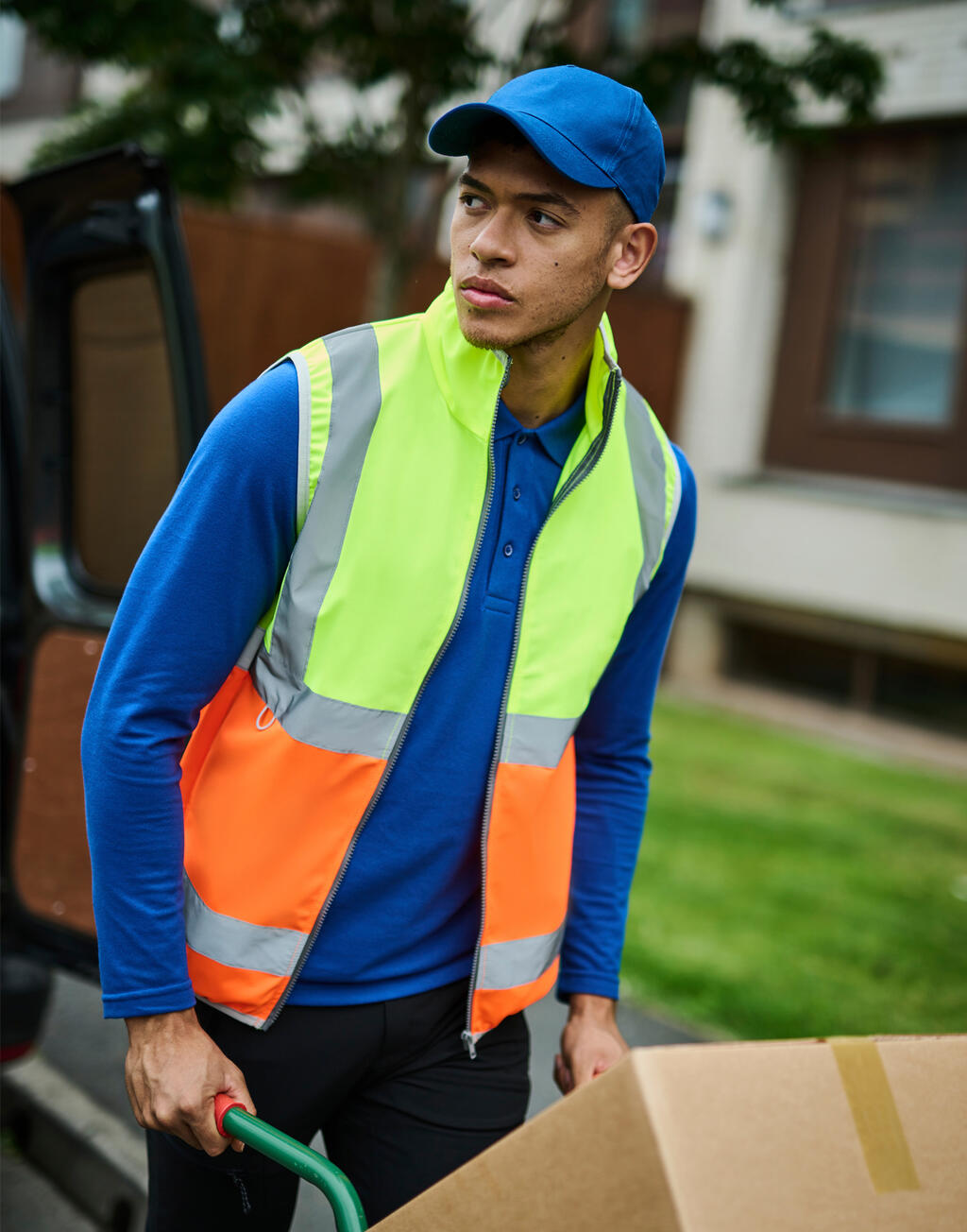  Regatta Chaleco con cremallera Hi-Vis Prootro