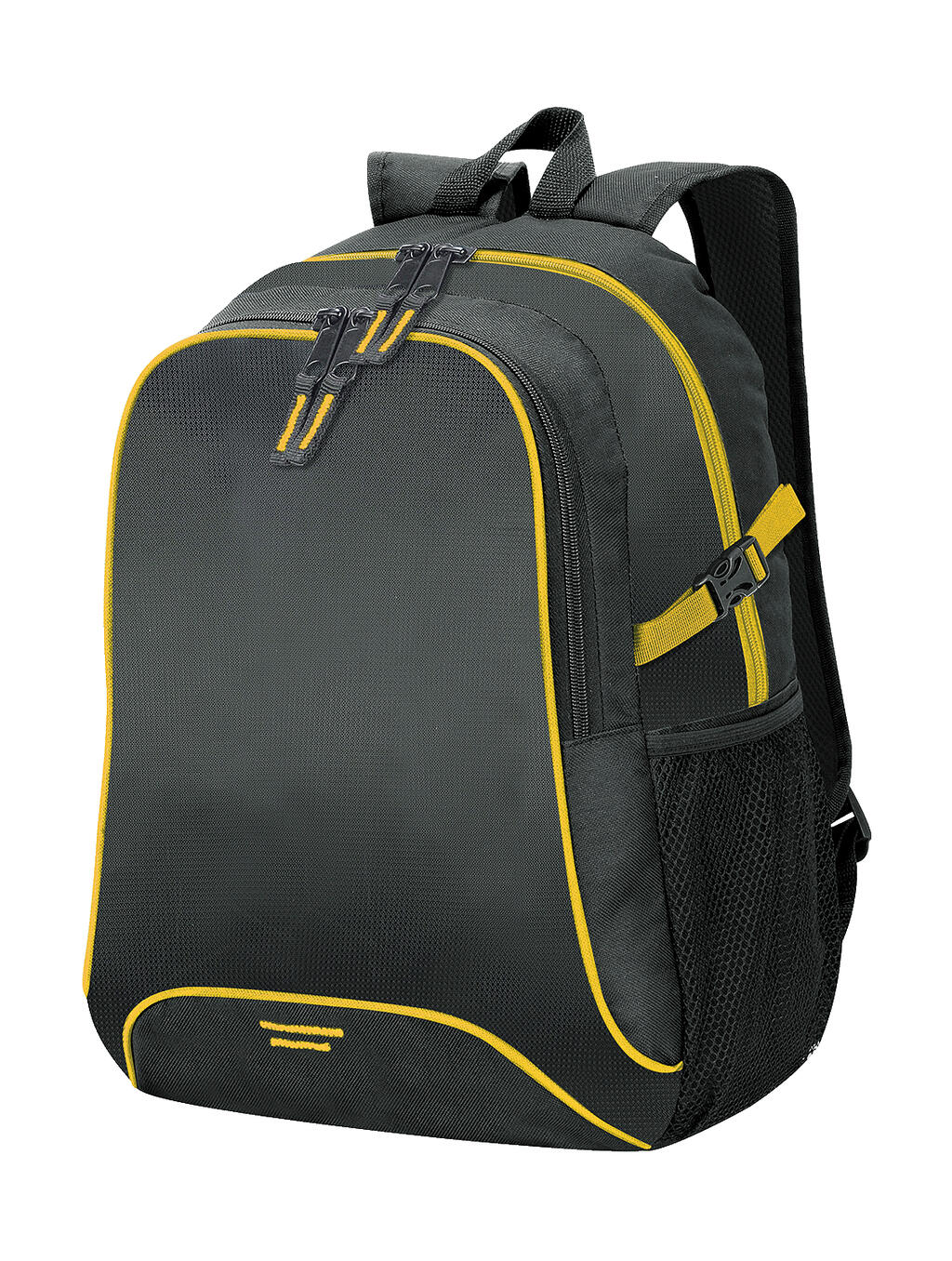 Mochila básica Osaka Black/Yellow
