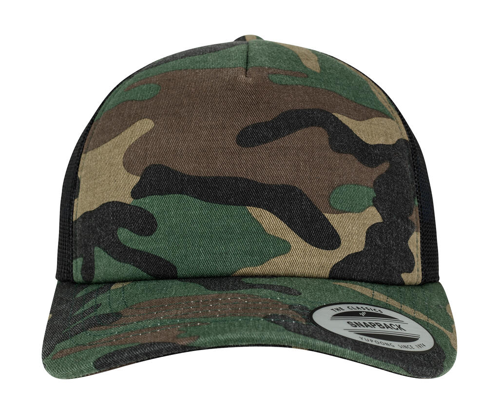 Gorra Trucker Camuflaje Wood Camo/Black