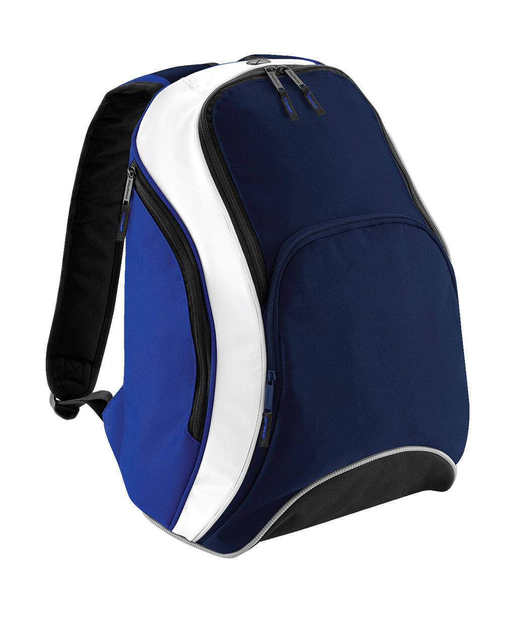 Mochila Teamwear French Navy/Bright Royal/White