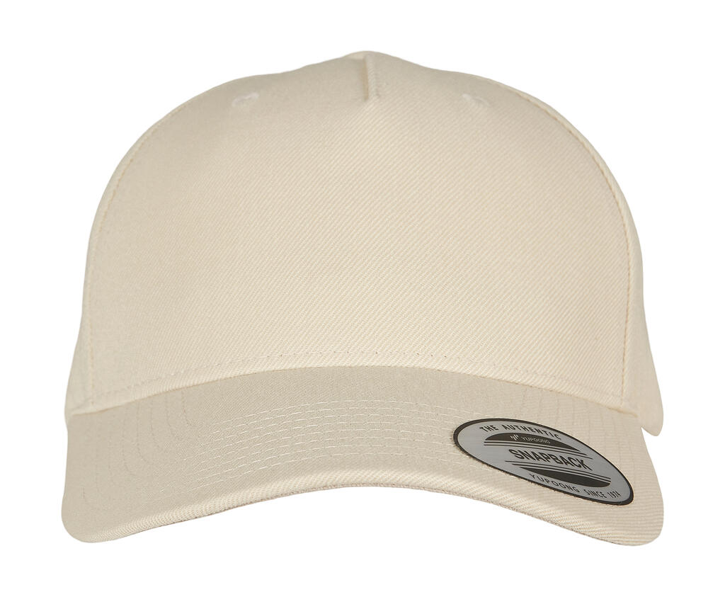 Gorra Premium con visera curvada 5 paneles Stone
