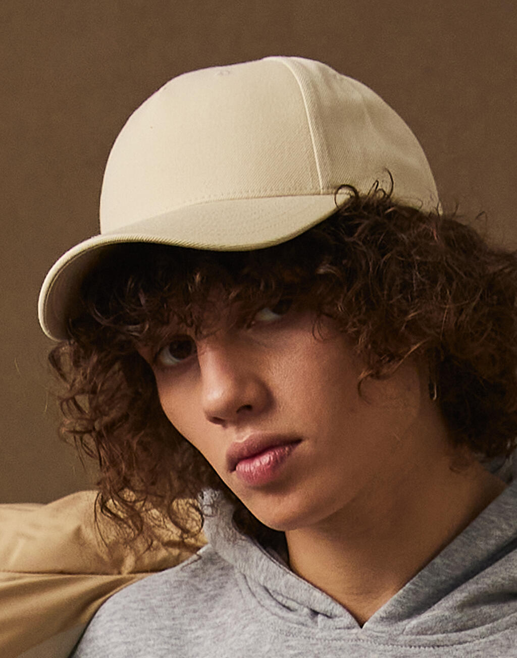 Flexfit Gorra Premium con visera curvada 5 paneles