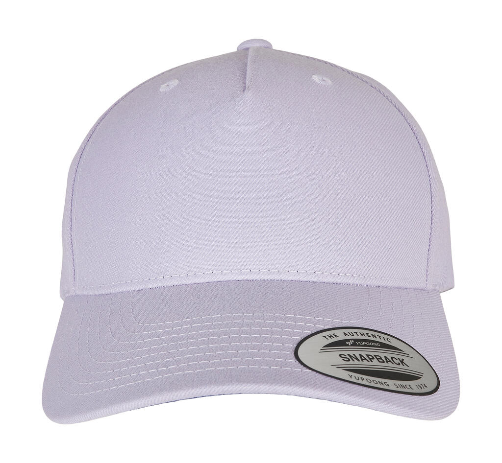 Gorra Premium con visera curvada 5 paneles Light Purple