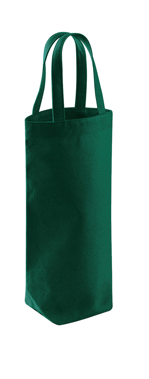Bolsa para botella algodón Bottle Green