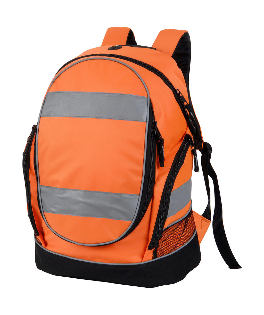 Mochila alta visibilidad Hi-Vis Hi-Vis Orange/Black