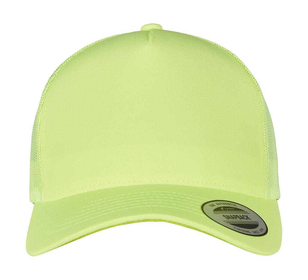 Gorra Trucker Retro Neon  Neon Yellow
