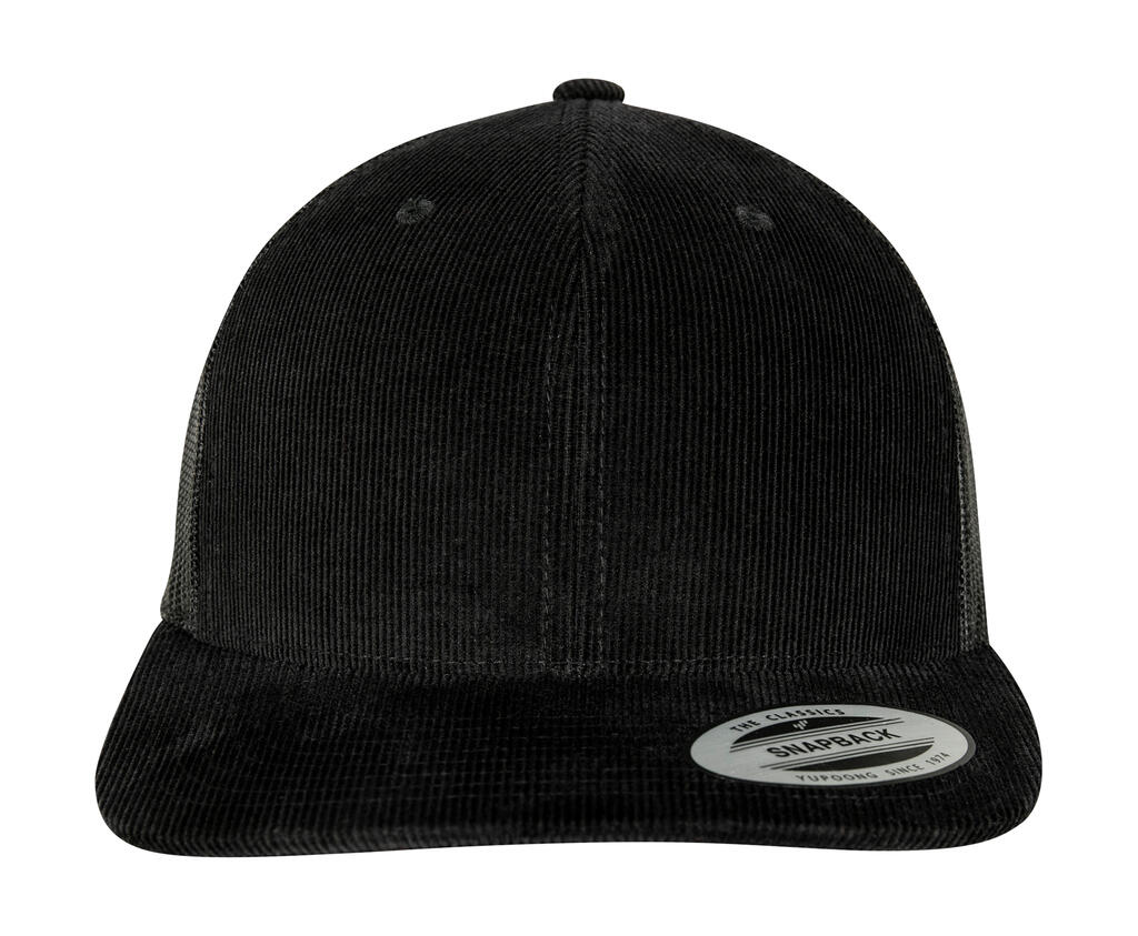 Gorra Corduroy Retro Black