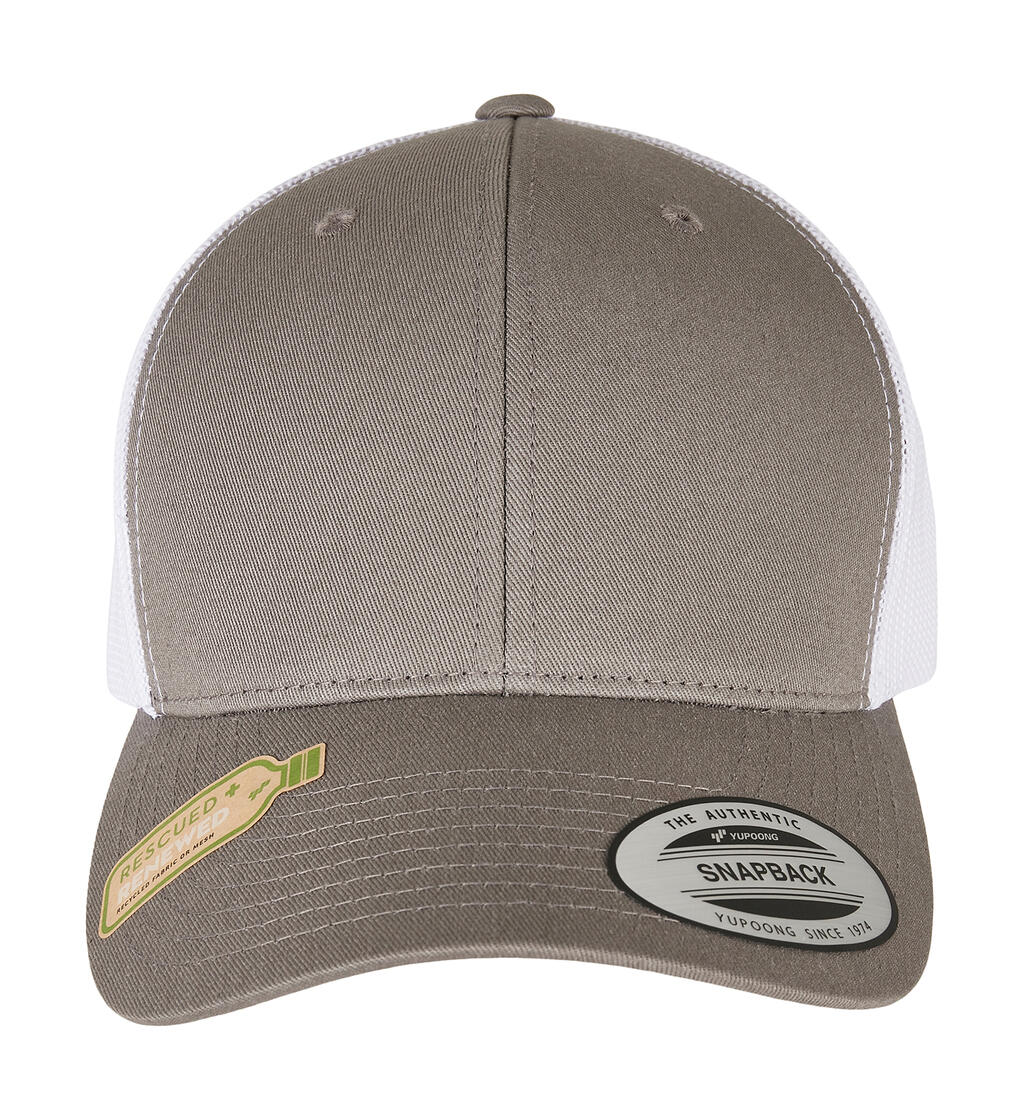 Gorra Classic retro reciclada 2 colores Grey/White