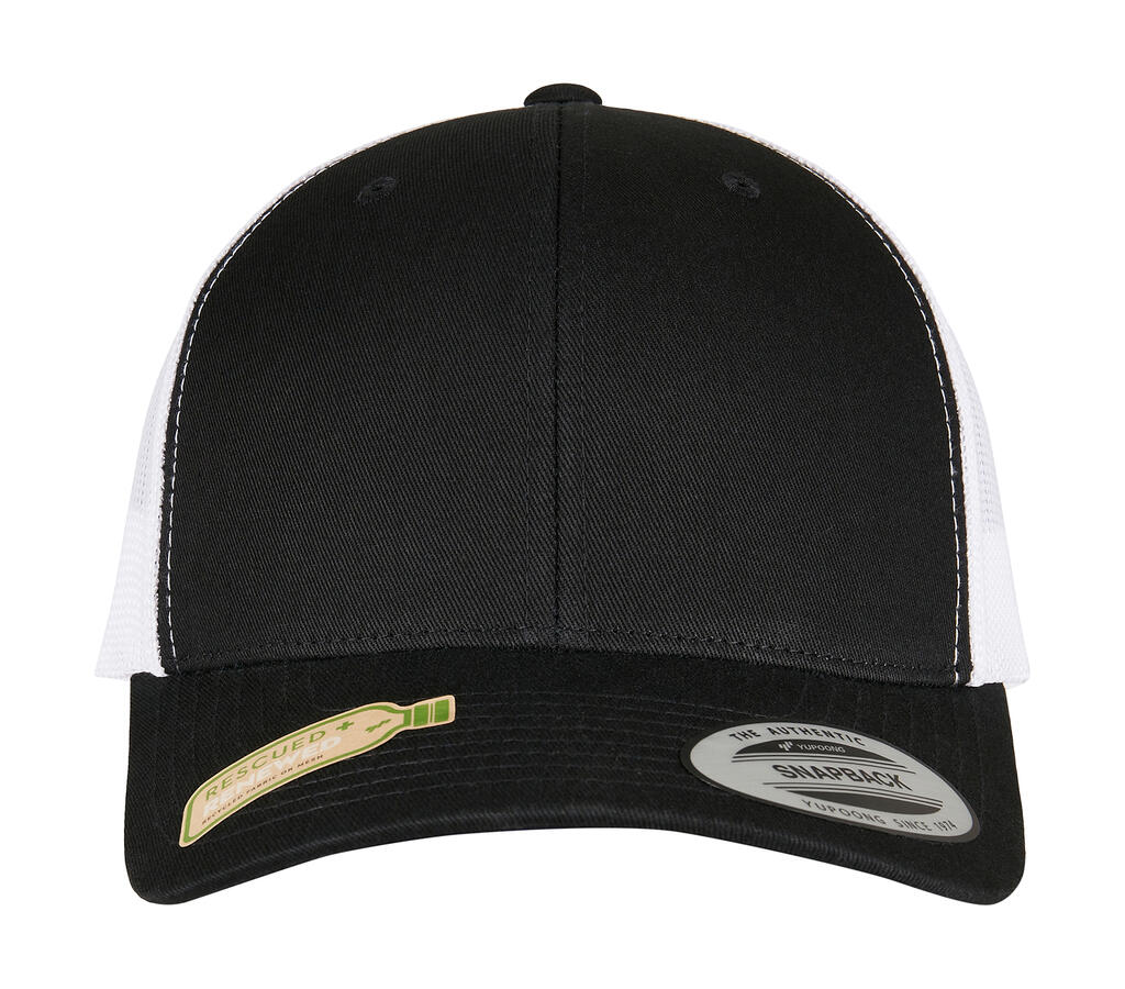 Gorra Classic retro reciclada 2 colores Black/White
