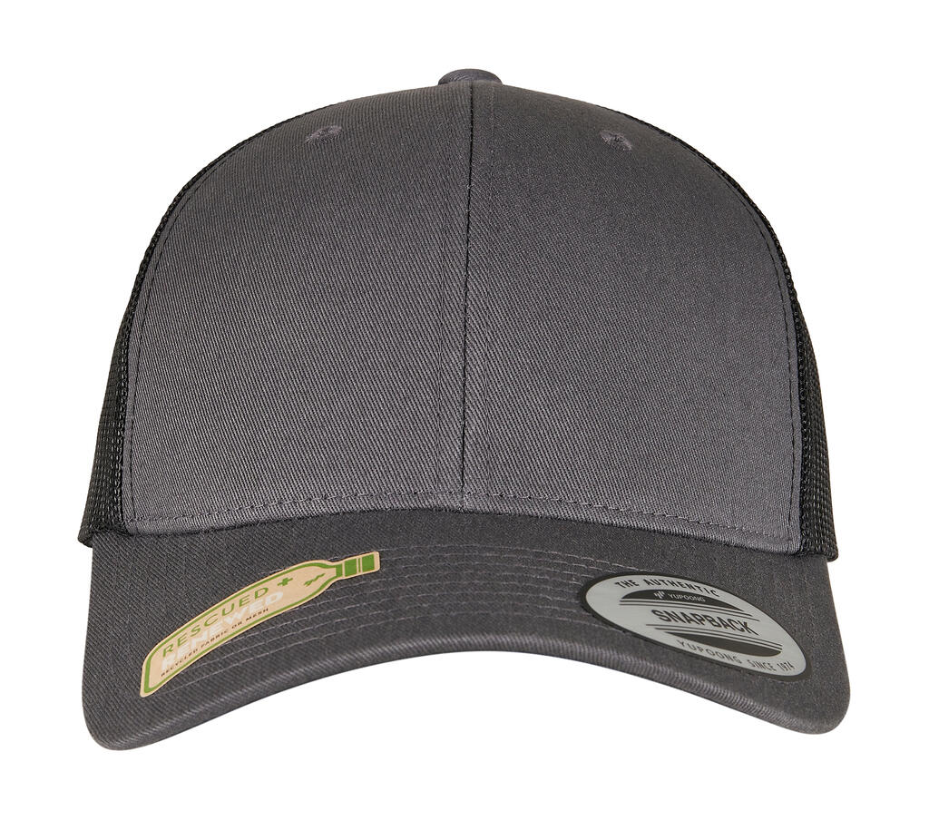 Gorra Classic retro reciclada 2 colores Charcoal/Black 