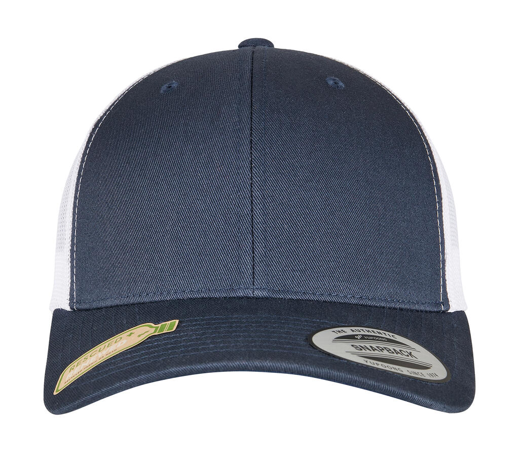 Gorra Classic retro reciclada 2 colores Navy/White