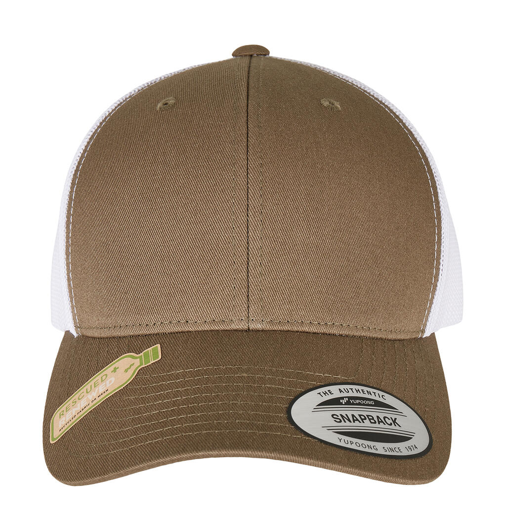 Gorra Classic retro reciclada 2 colores Olive/White