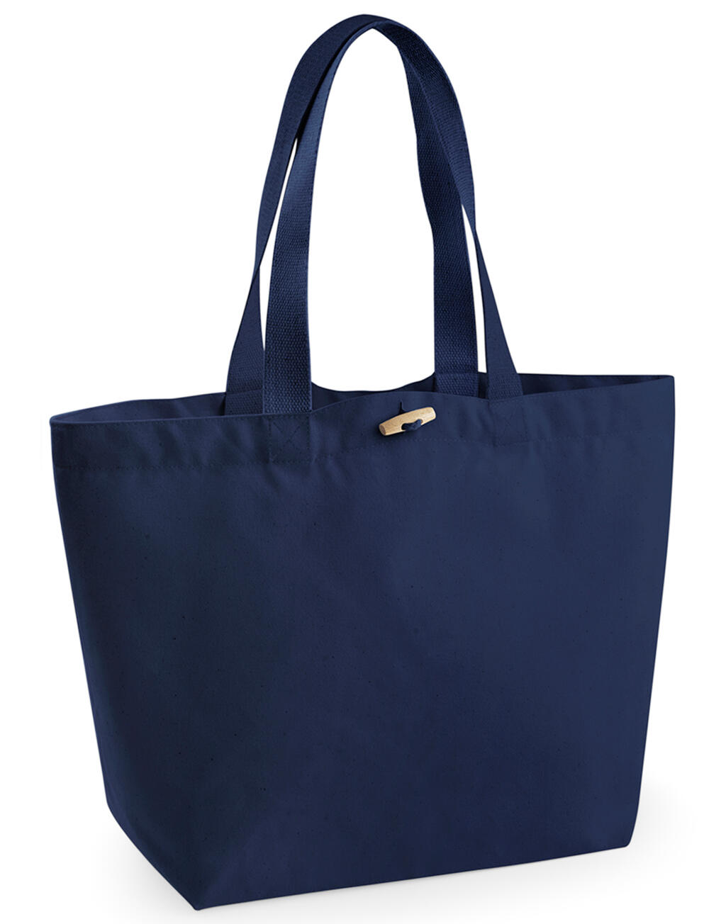 Bolsa orgánica EarthAware™ asa larga French Navy