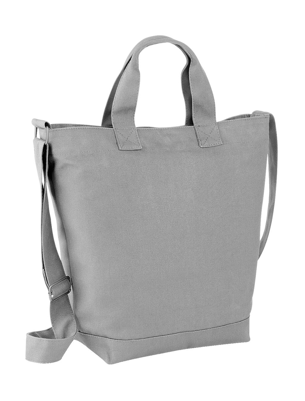 Bolsa de día de lona Light Grey
