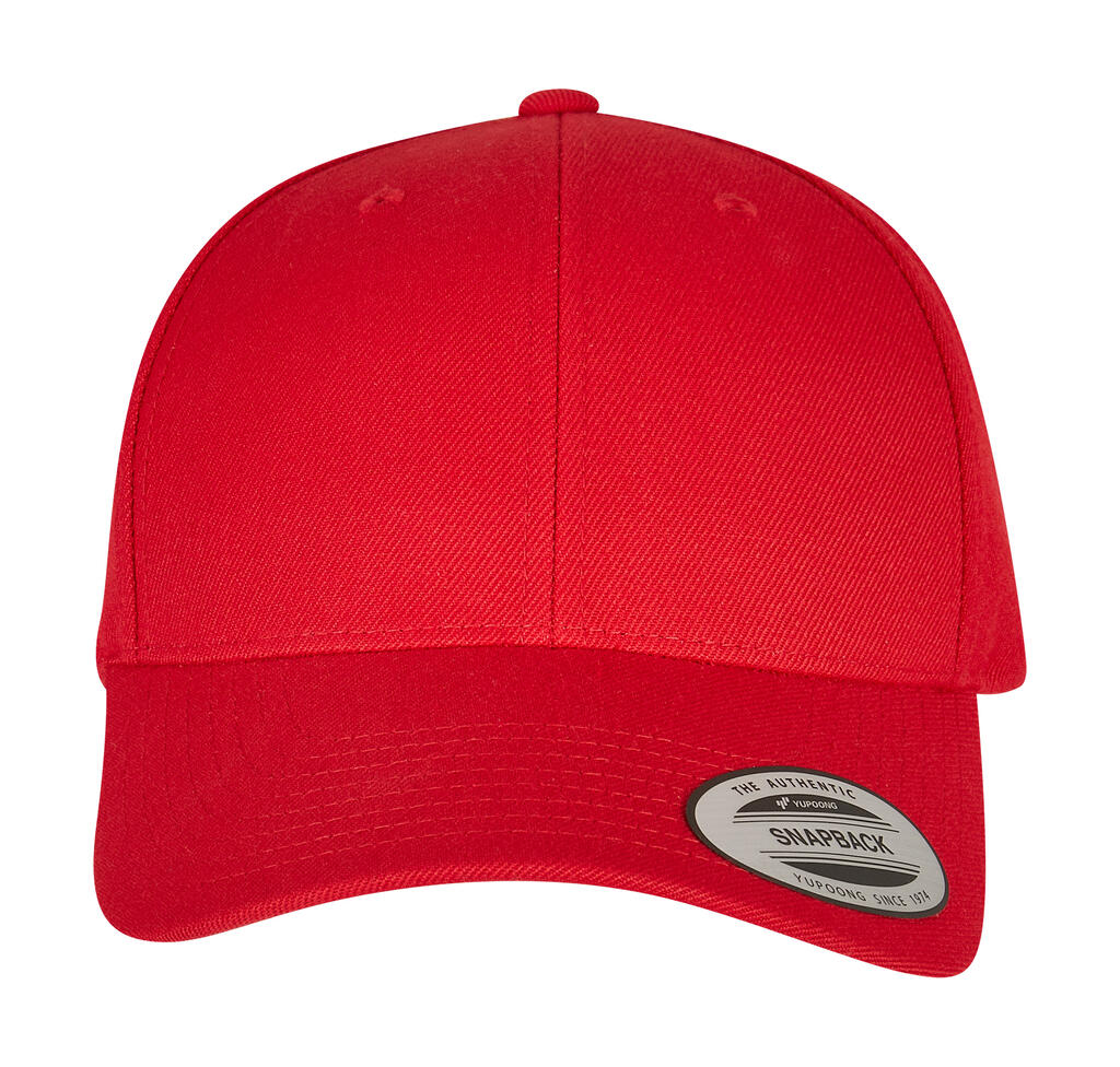 Gorra premium de visera curvada Red