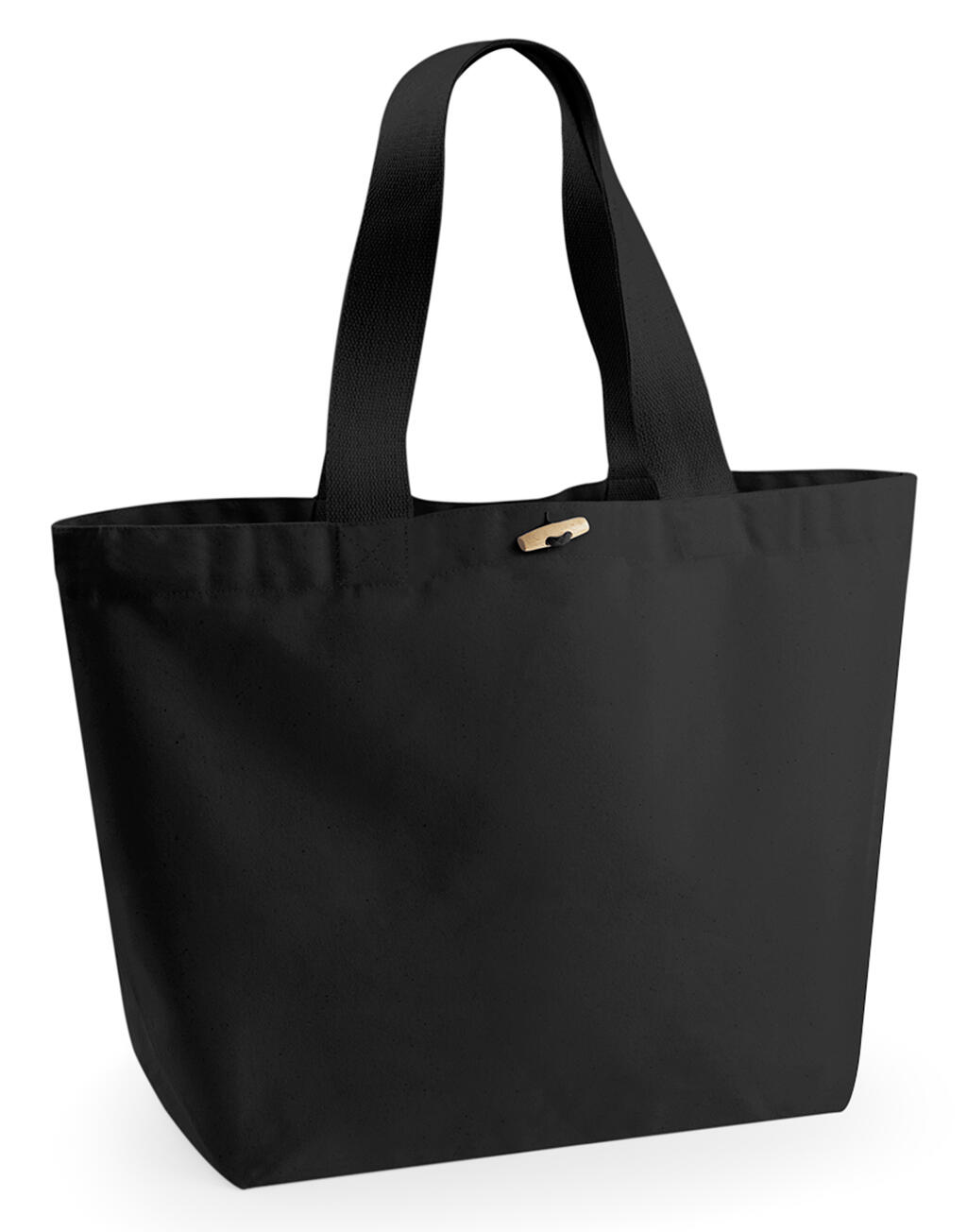 Bolsa orgánica EarthAware™ XL asa larga Black