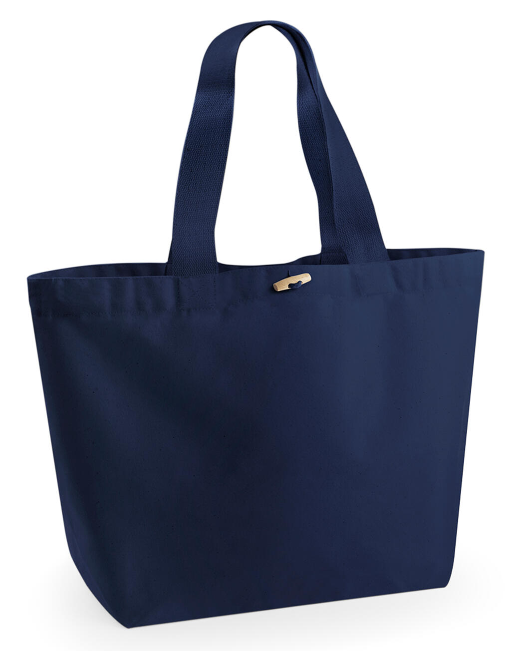 Bolsa orgánica EarthAware™ XL asa larga French Navy