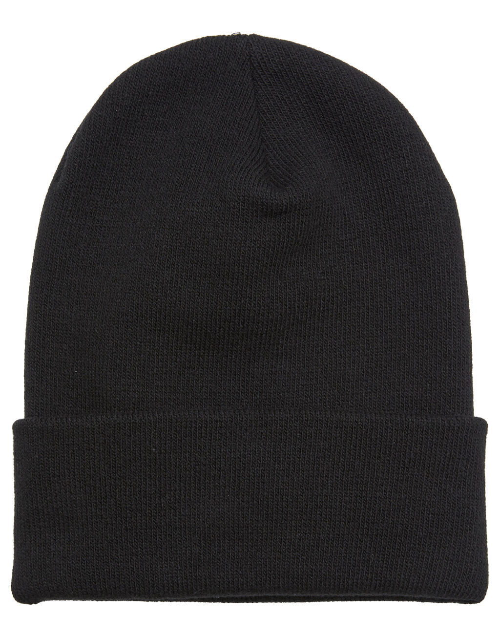 Gorro largo ecológico de alto gramaje Black