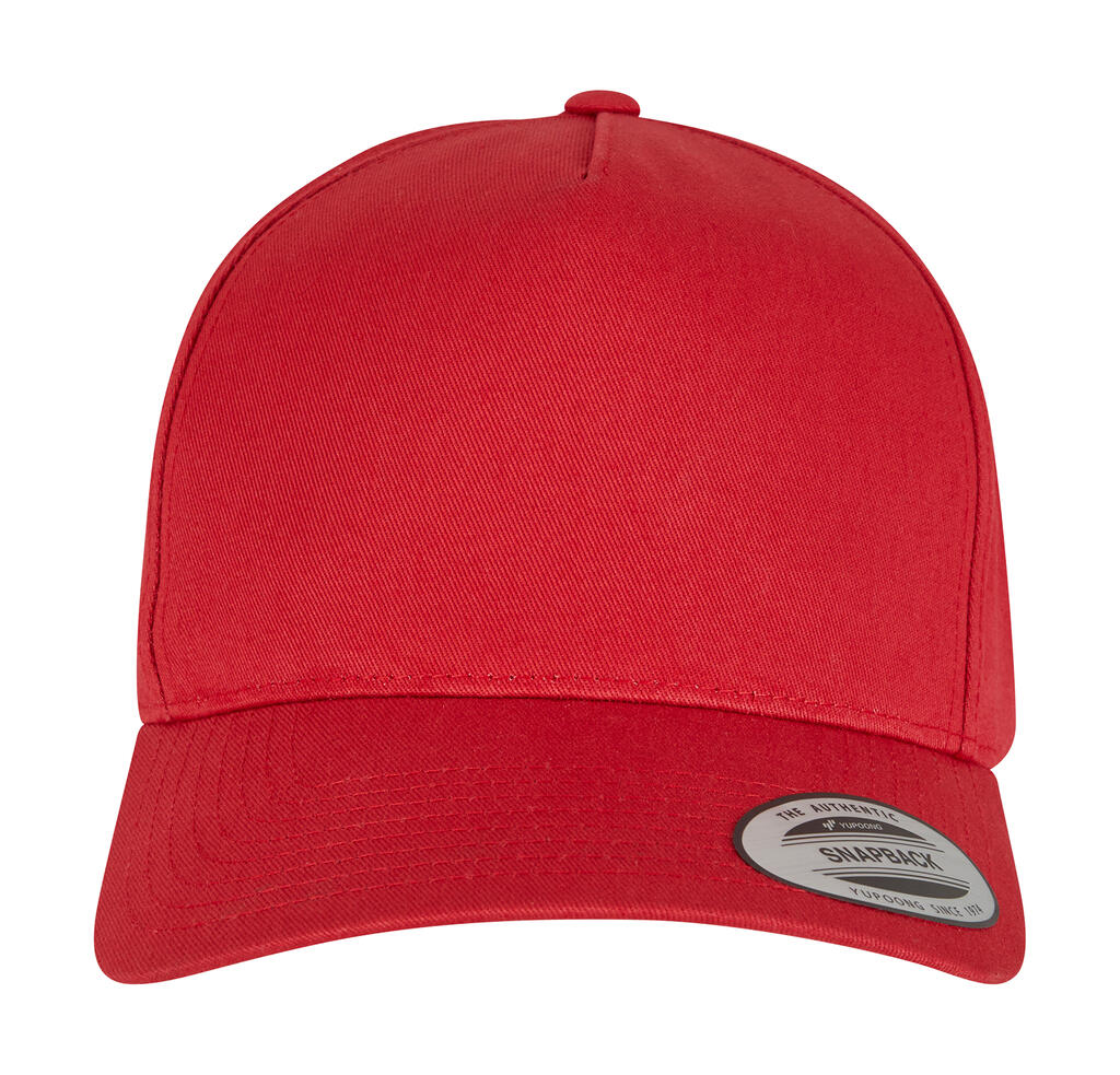 Gorra 5 paneles visera curvada Classic Mars Red