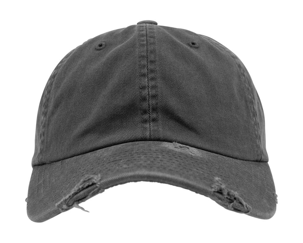 Gorra de perfil bajo aspecto desgastado Dark Grey