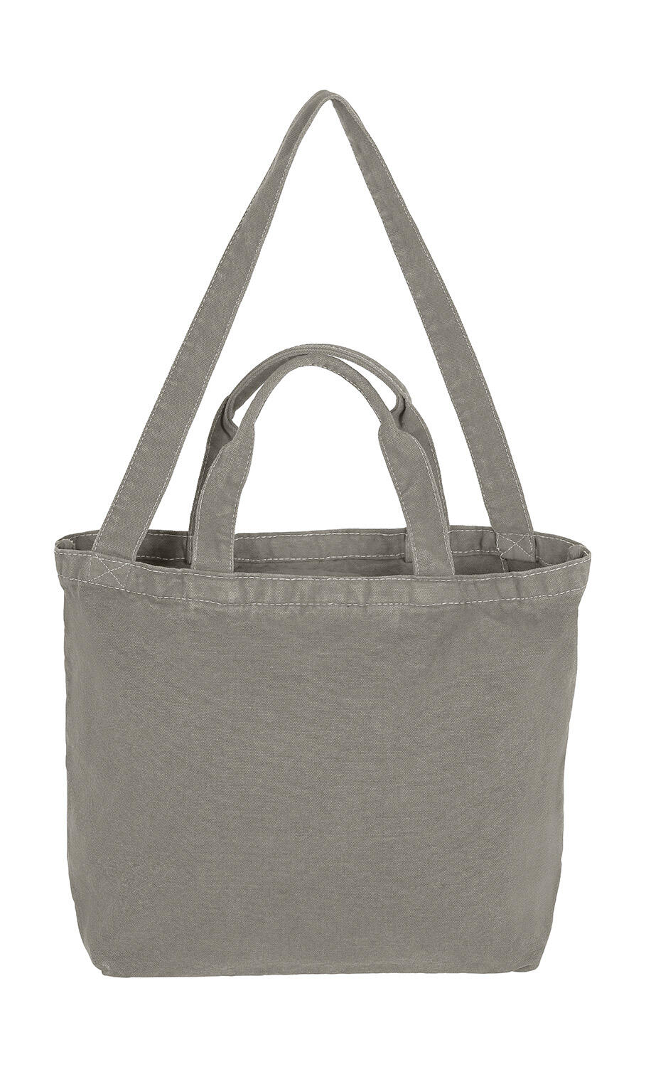 Bolsa doble asa con cremallera - Grado B Neutral Grey