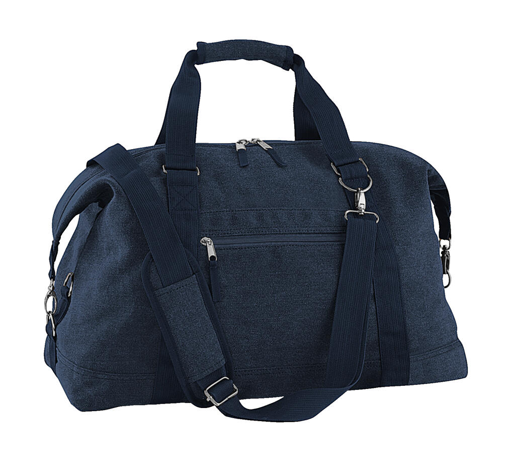 Bolsa de lona Vintage Weekender Vintage Oxford Navy