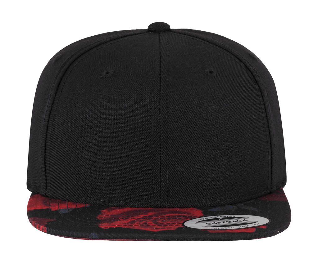 Snapback Rosa Black/Red